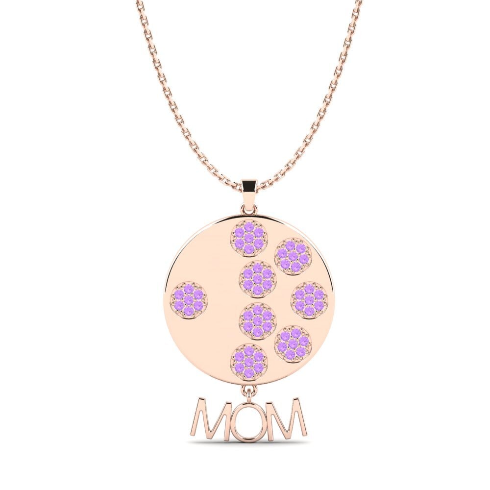 Amatista Colgante de Mujer Kelsi
