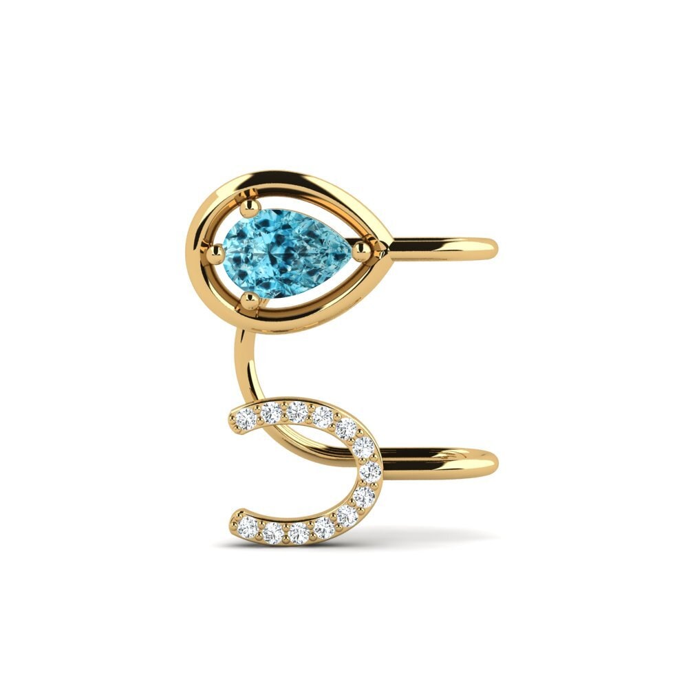 Blue Zircon Women's Earring Kempker