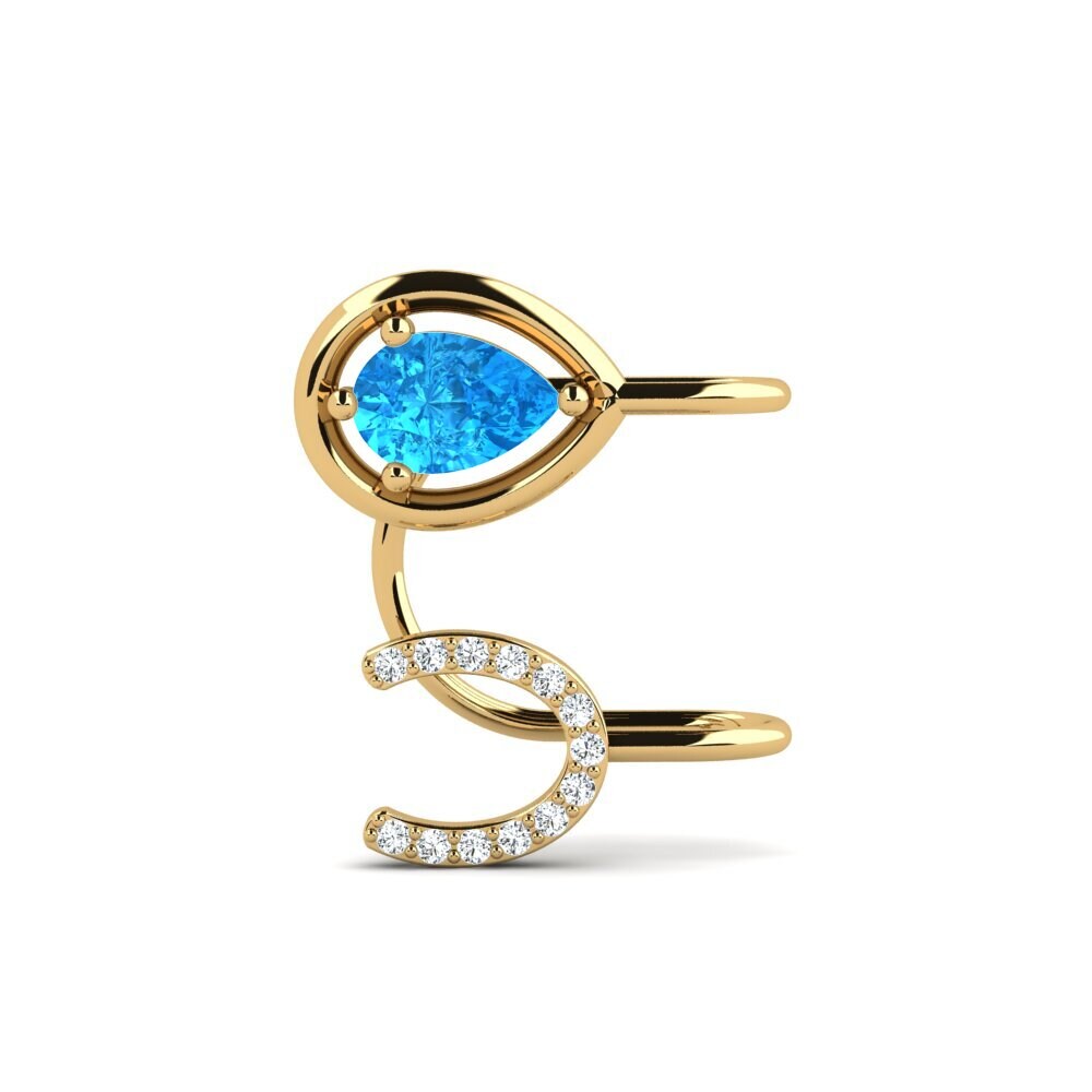 Blue Topaz Women's Earring Kempker