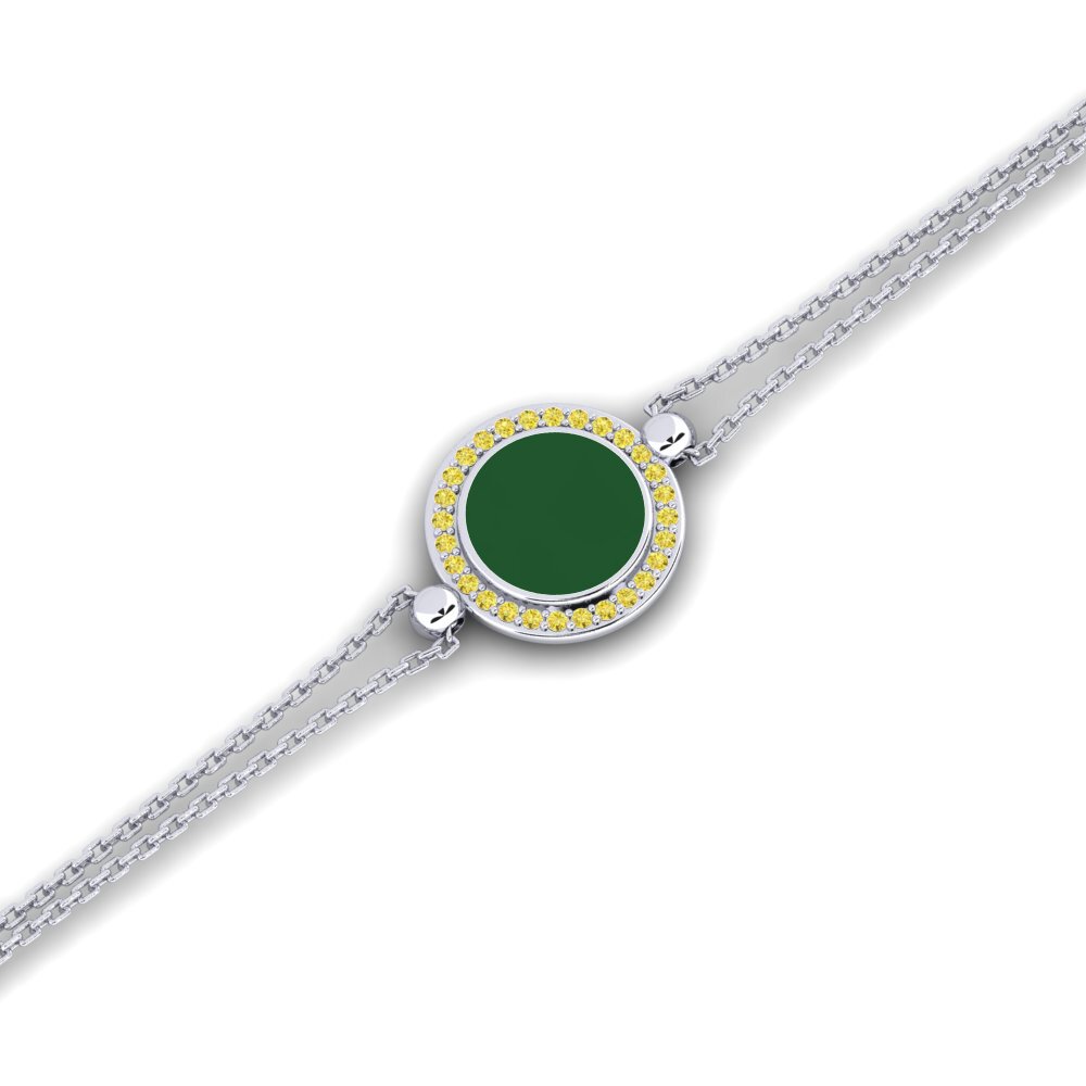 Yellow Sapphire Women's Bracelet Kenney