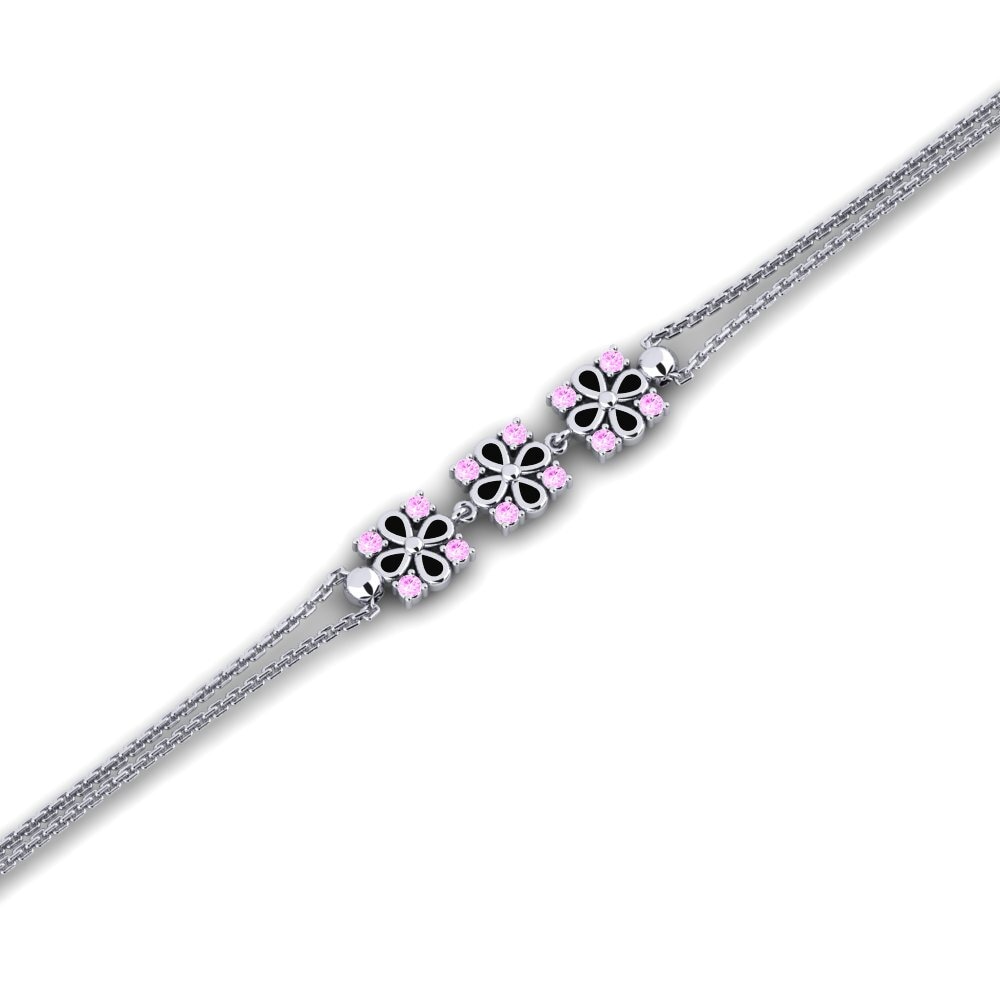 Pink Sapphire Women's Bracelet Kenton