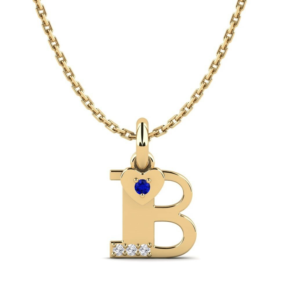 Sapphire Kid's Pendant Kepolosan - B