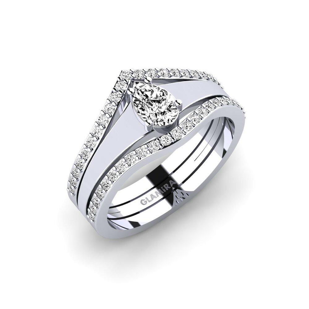 Moissanite Anello Keros - SET
