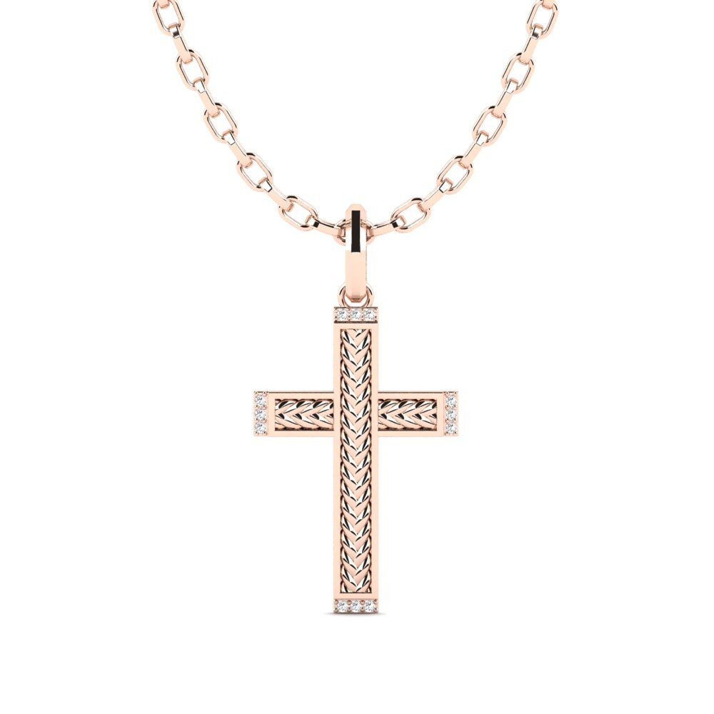 9ct Rose Gold Men's Pendant Kerygma