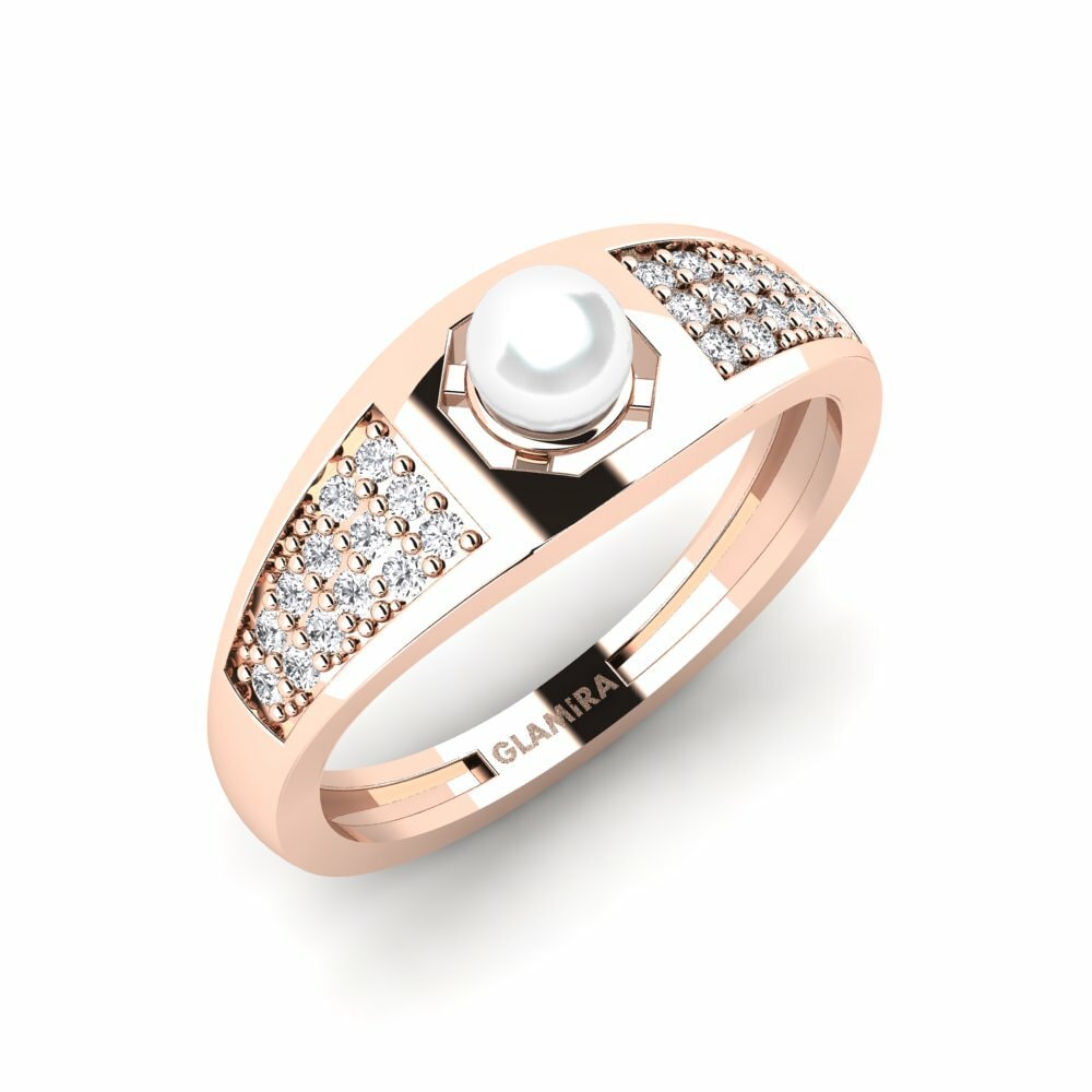 14K Rood Goud Ringen Ketulusan
