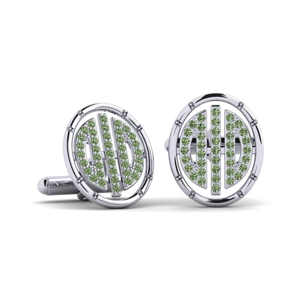 Green Diamond Cufflink Kevins