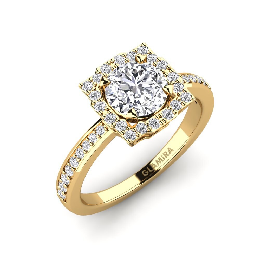 Anello solitario Terry con brillante in Moissanite 4.50ct D | Diamonds Hero Anello solitario Terry con brillante in Moissanite 4.50ct D | Diamonds Hero