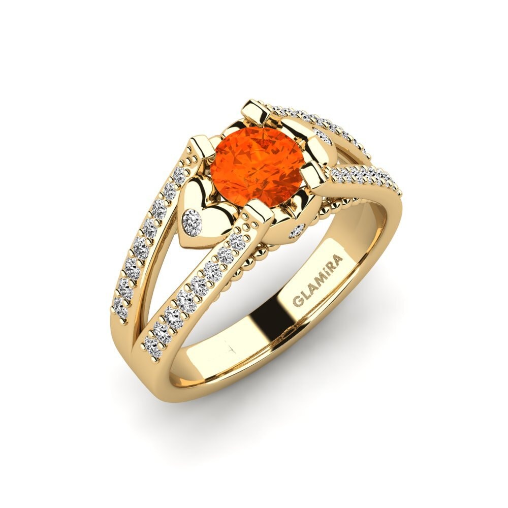 Fire-Opal Engagement Ring Kies