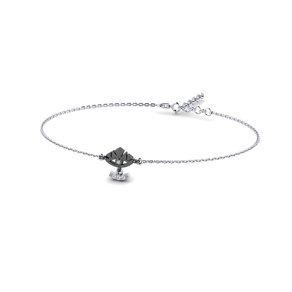 925 Prata de lei Diamante Produzido em Laboratório Pulseira Feminino Kilpa