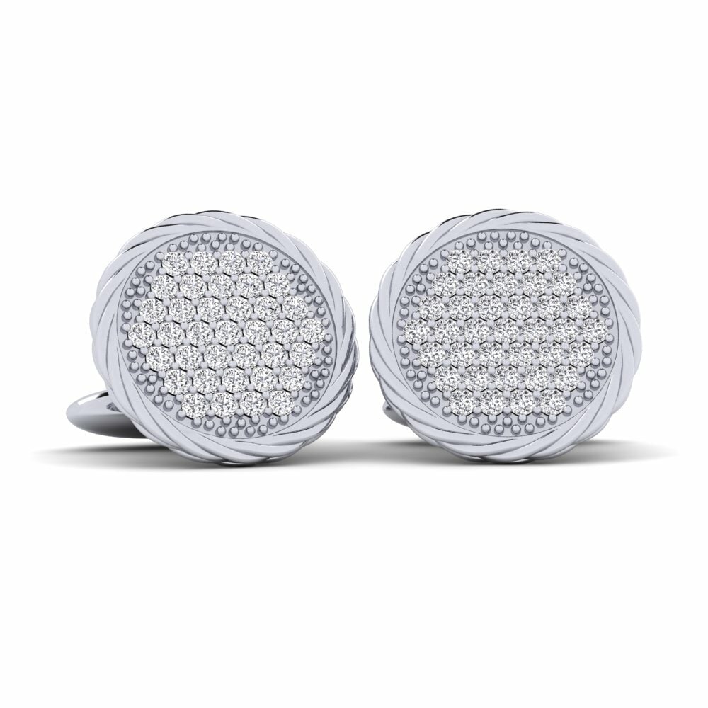 Diamant Bouton de manchette Kimberlion