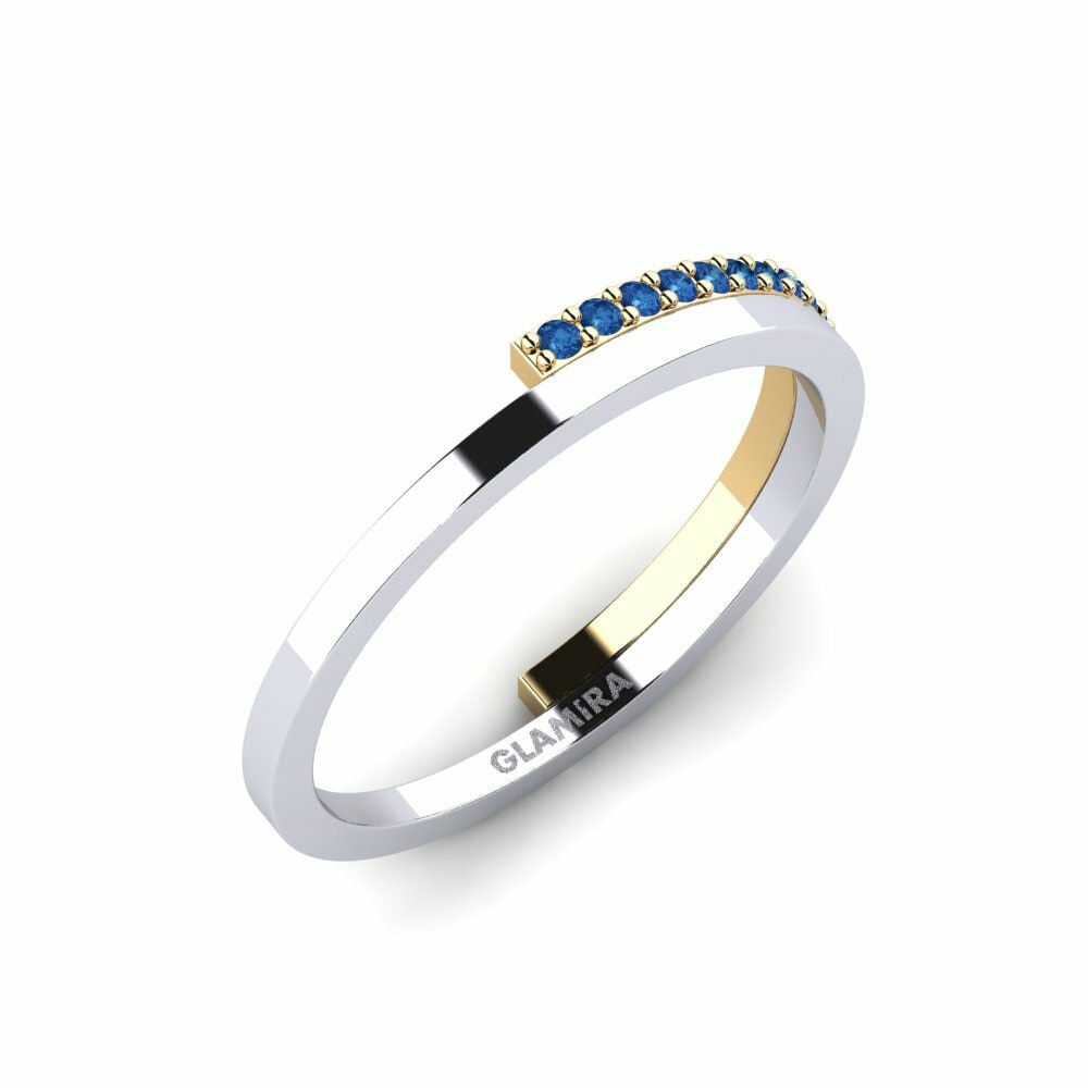 sapphire-zirconia แหวน Kinaros
