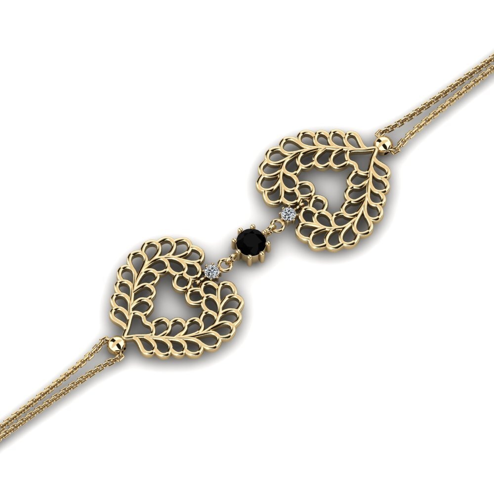 Black Sapphire Women's Bracelet Kioga