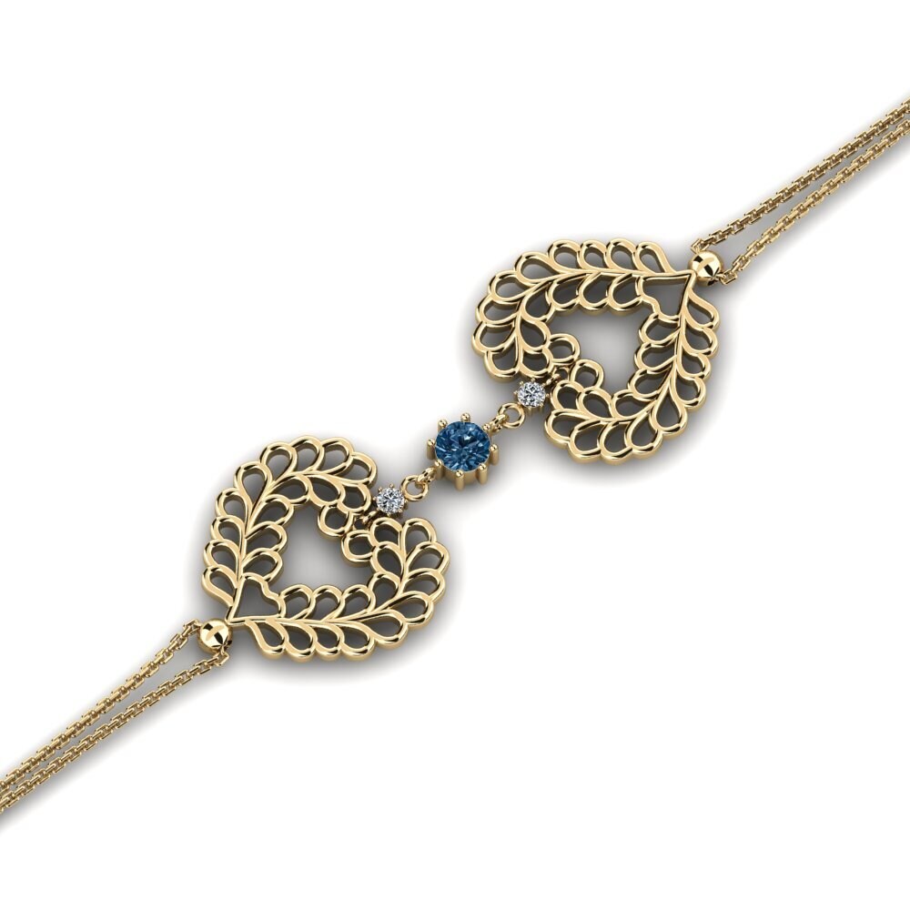 Blue Diamond Women's Bracelet Kioga