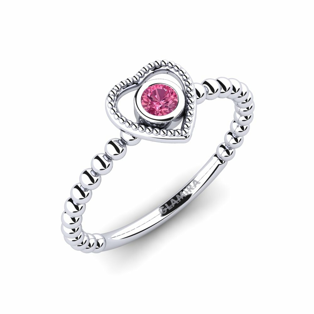Turmalina rosa Anillo Kiruna