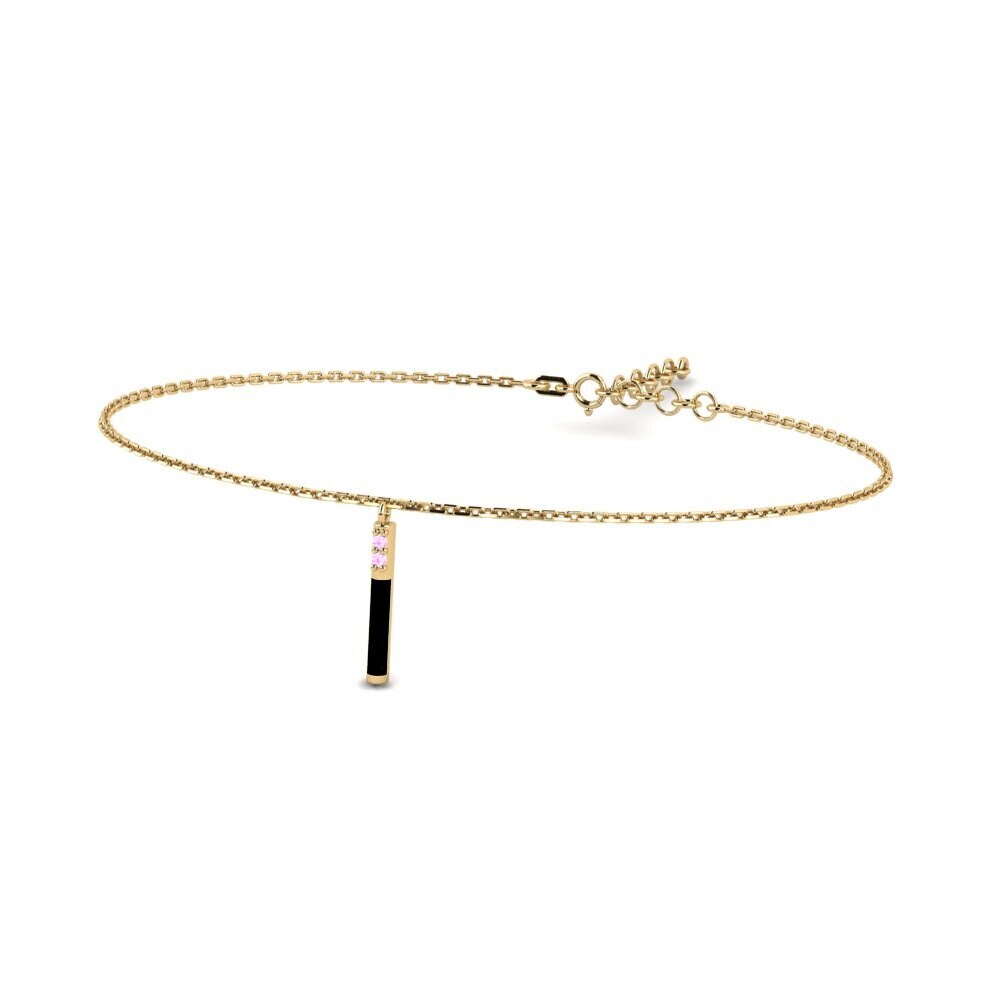Pink Sapphire Women's Bracelet Kissamou