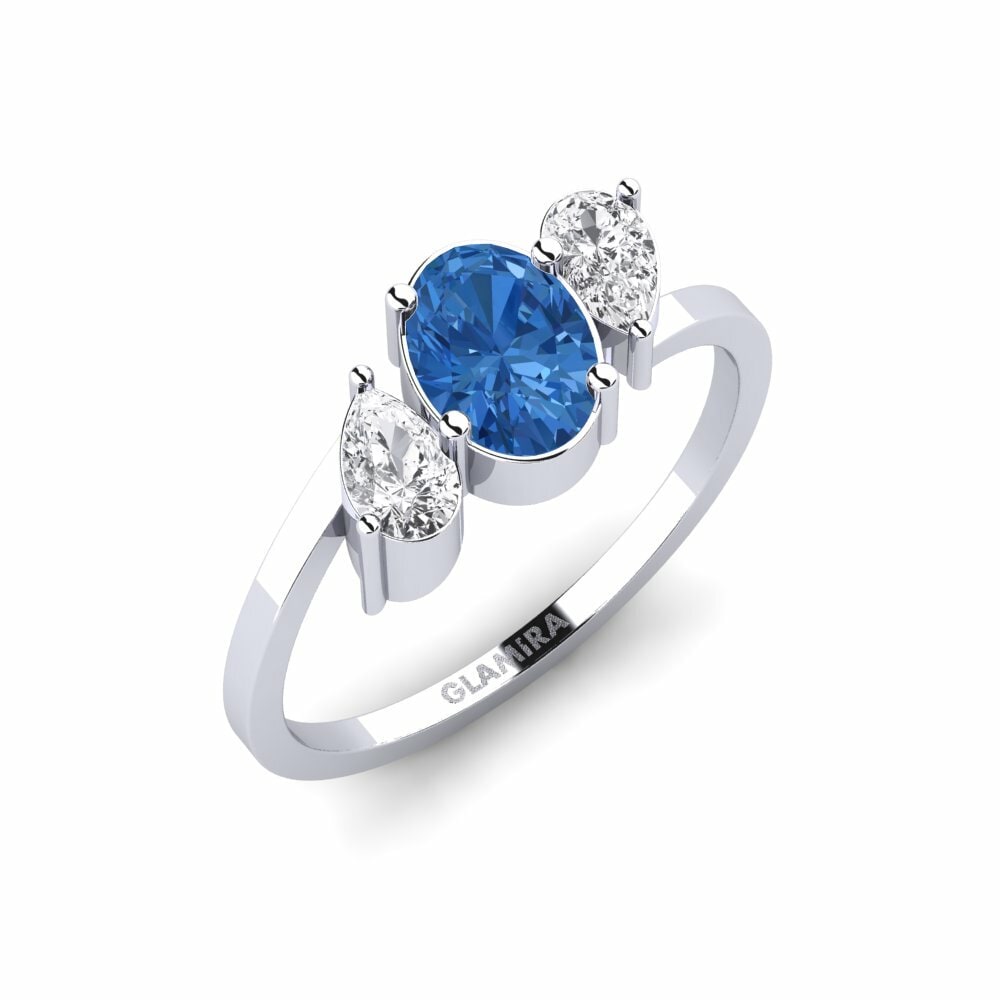 sapphire-zirconia แหวน Kitriani