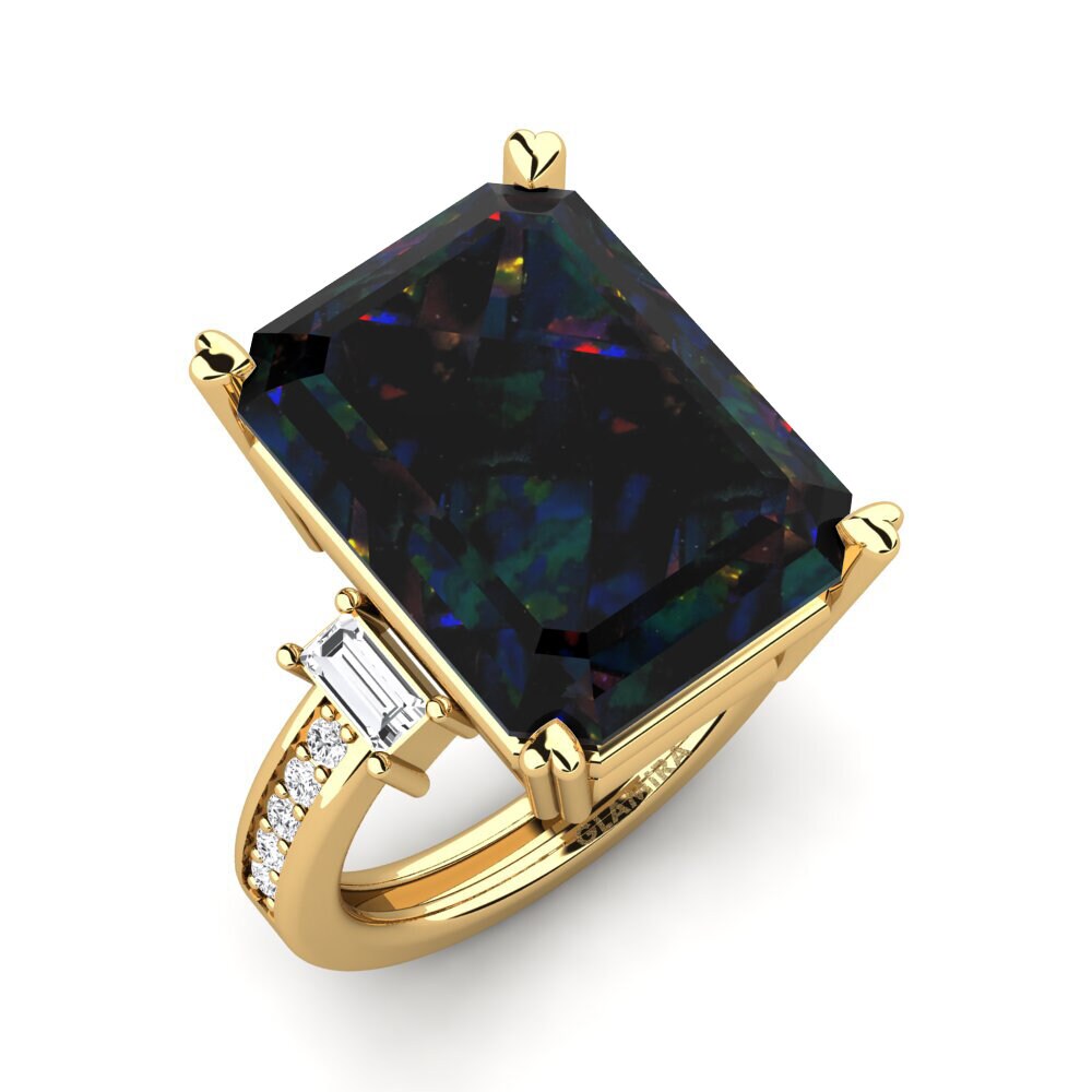 9ct Yellow Gold Ring Kitty