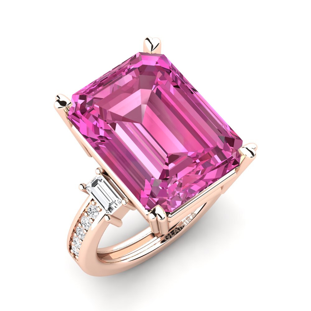 14ct Rose Gold Ring Kitty
