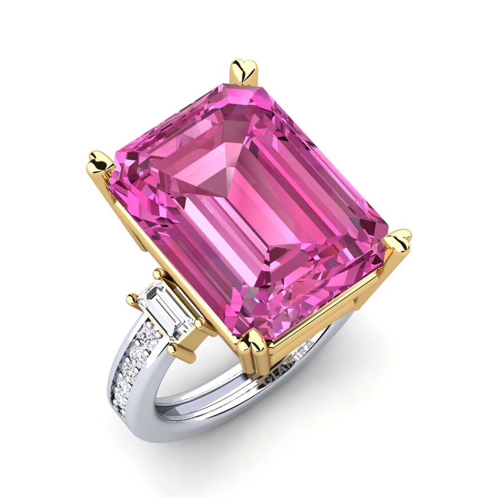 Weiß & Gelbgold 750 Ringe Kitty
