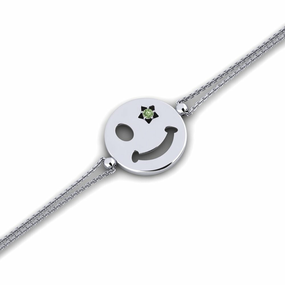 Diamant Vert Bracelet pour femme Kizerain