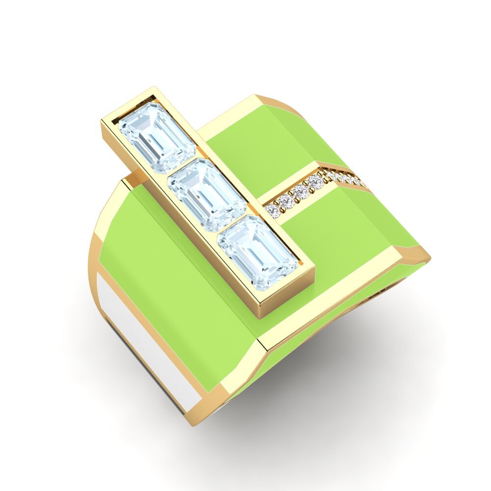 Aquamarine Ring Kjerlighet