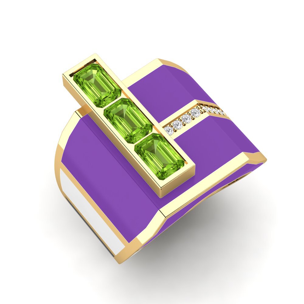 Peridot Ring Kjerlighet