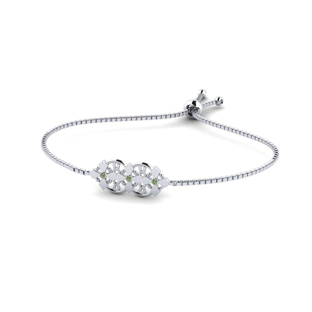 Diamant Vert Bracelet pour femme Klar