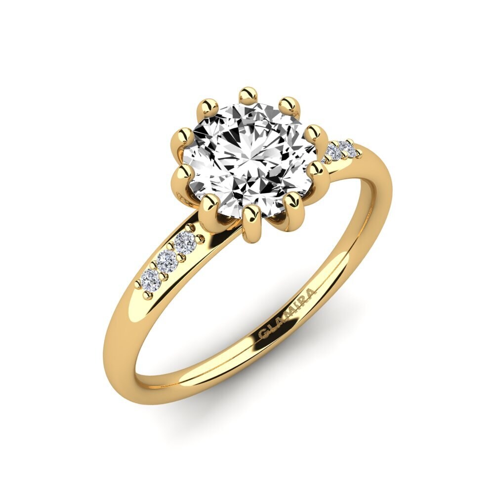 Moissanite Engagement Ring Klaritza