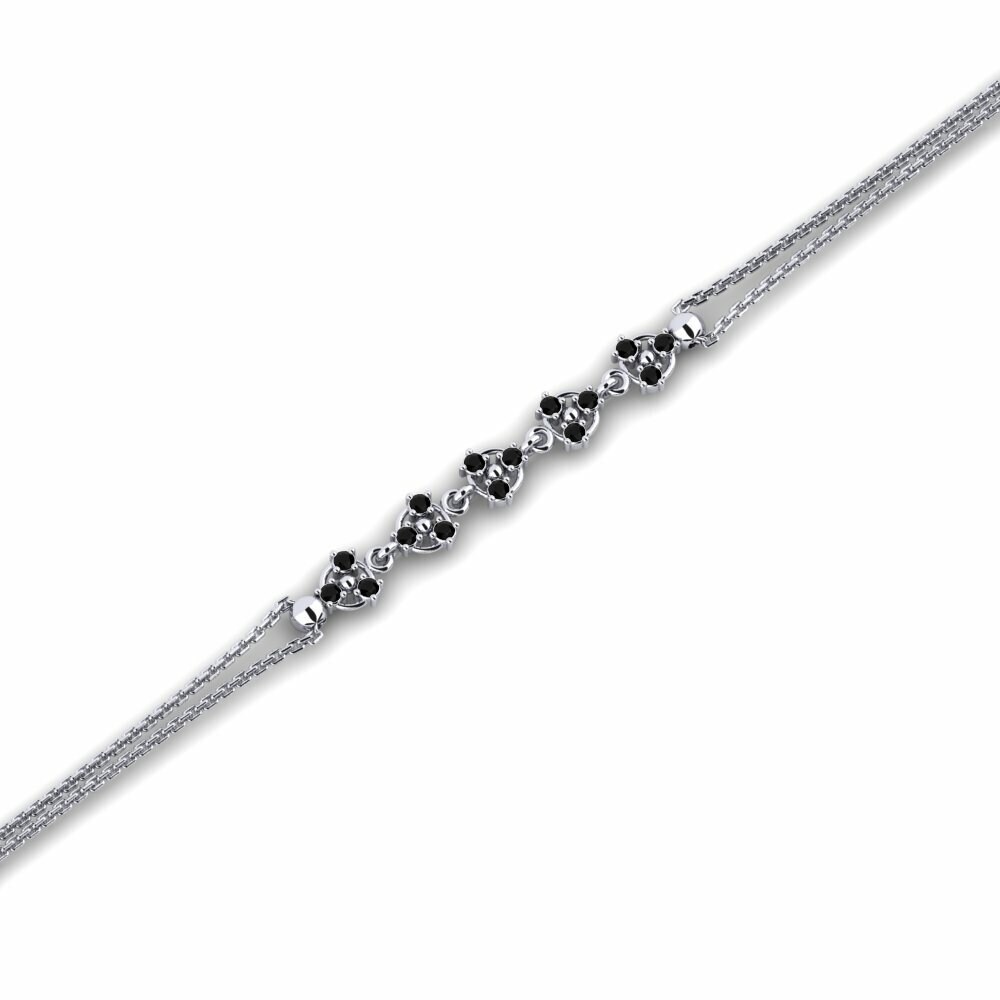 Onyx Noir Bracelet pour femme Knepa
