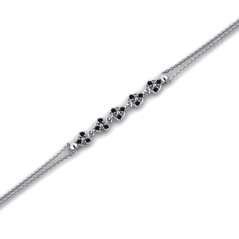 Black Sapphire Women's Bracelet Knepa
