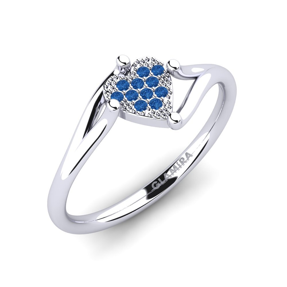 Dark Blue Zirconia Ring Kocsis