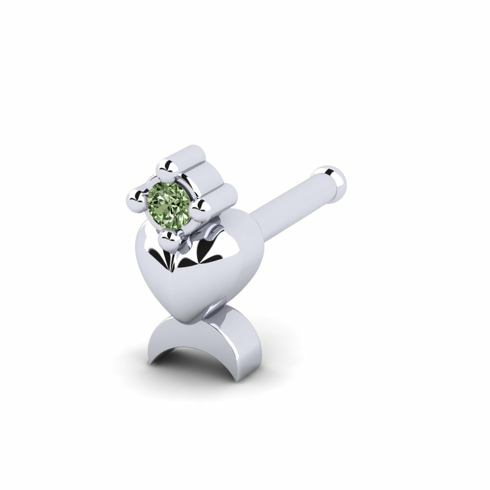 Groene Diamant Neus Pin Kolomana