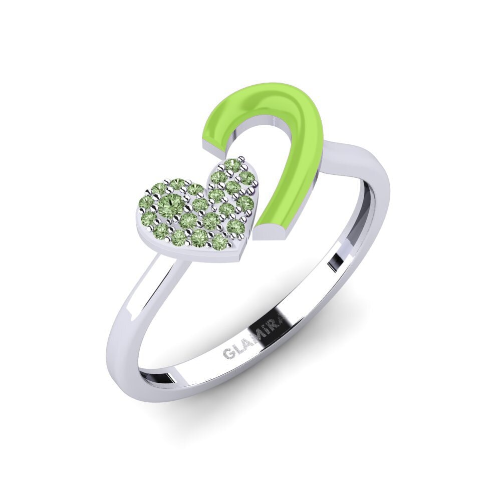 Green Diamond Ring Kolorawy