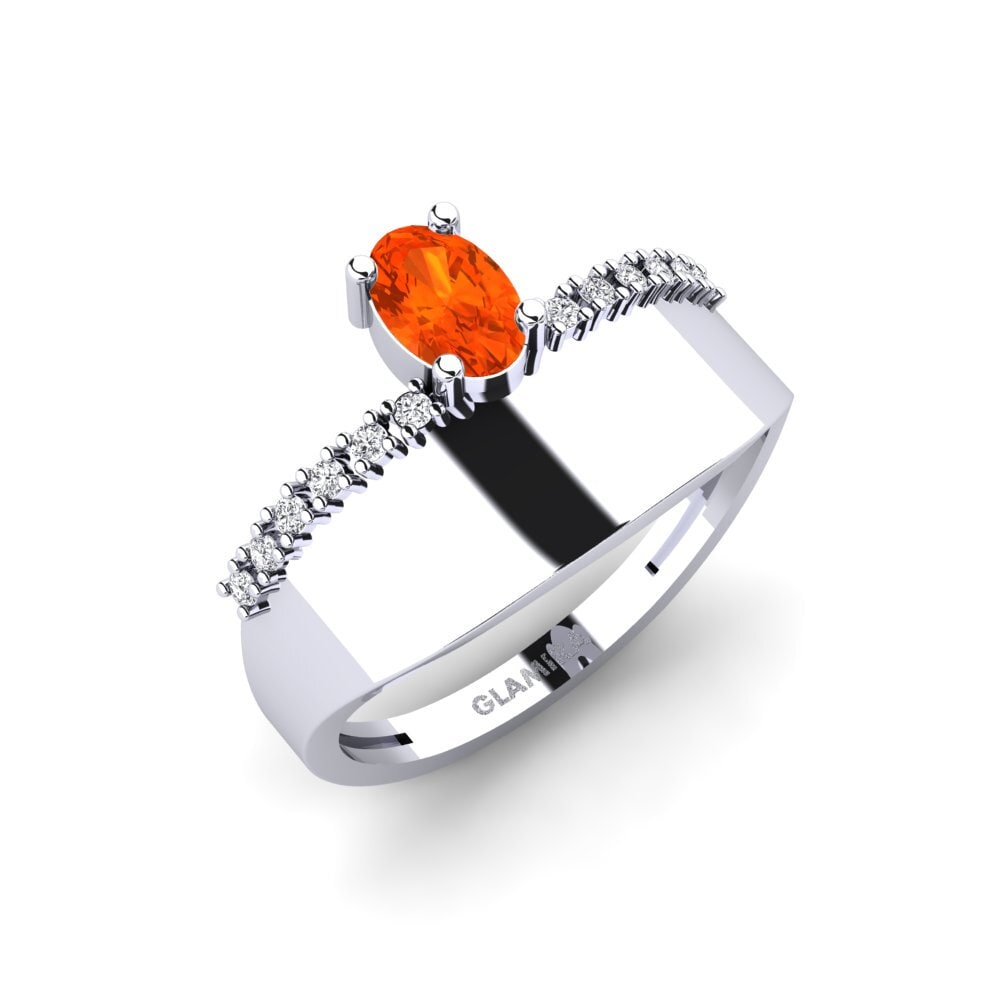 Fire Opal Ring Koubelonisi