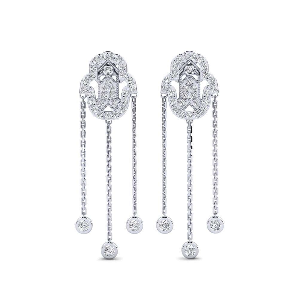 Acquista Orecchino da donna Panique in taglio Rotondo 0.24 Carati , Oro Acquista Orecchino da donna Panique in taglio Rotondo 0.24 Carati , Oro