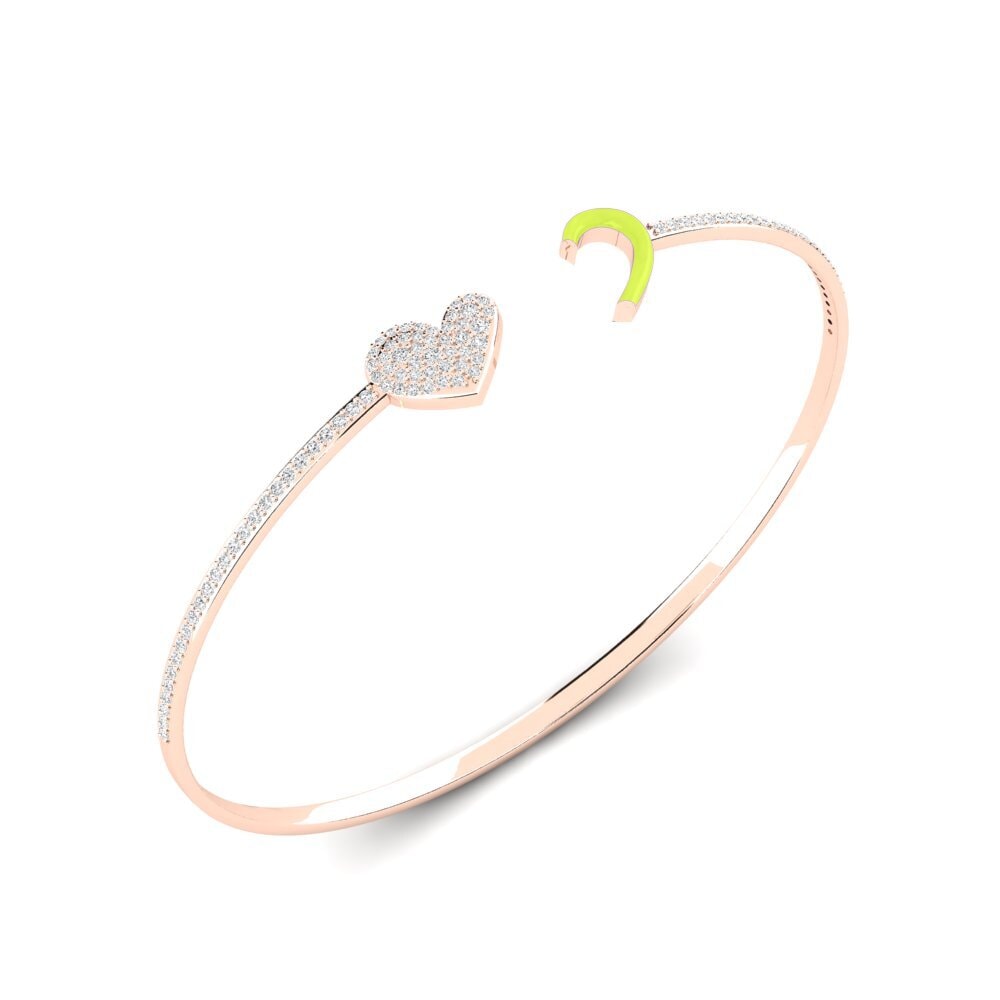 White sapphire Women's Bracelet Krasains