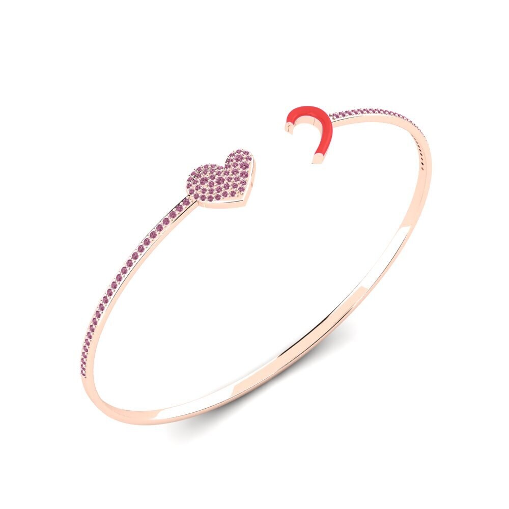 Rhodolite Garnet Women's Bracelet Krasains