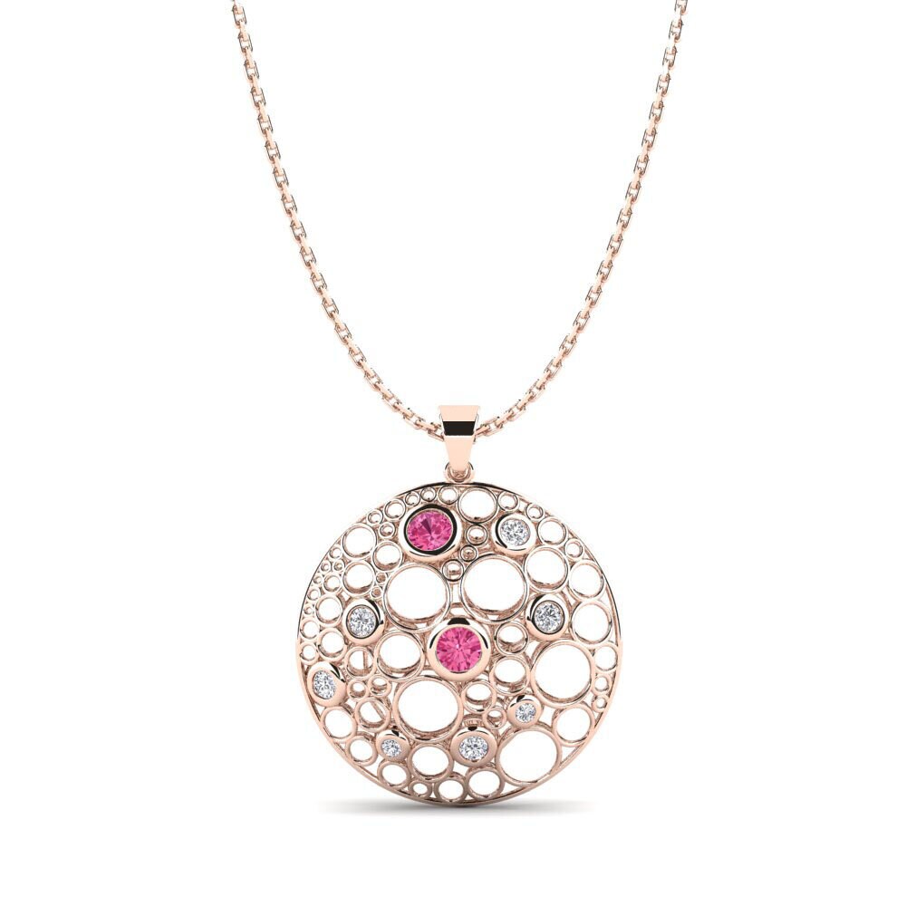 Pink Tourmaline Women's Pendant Kris