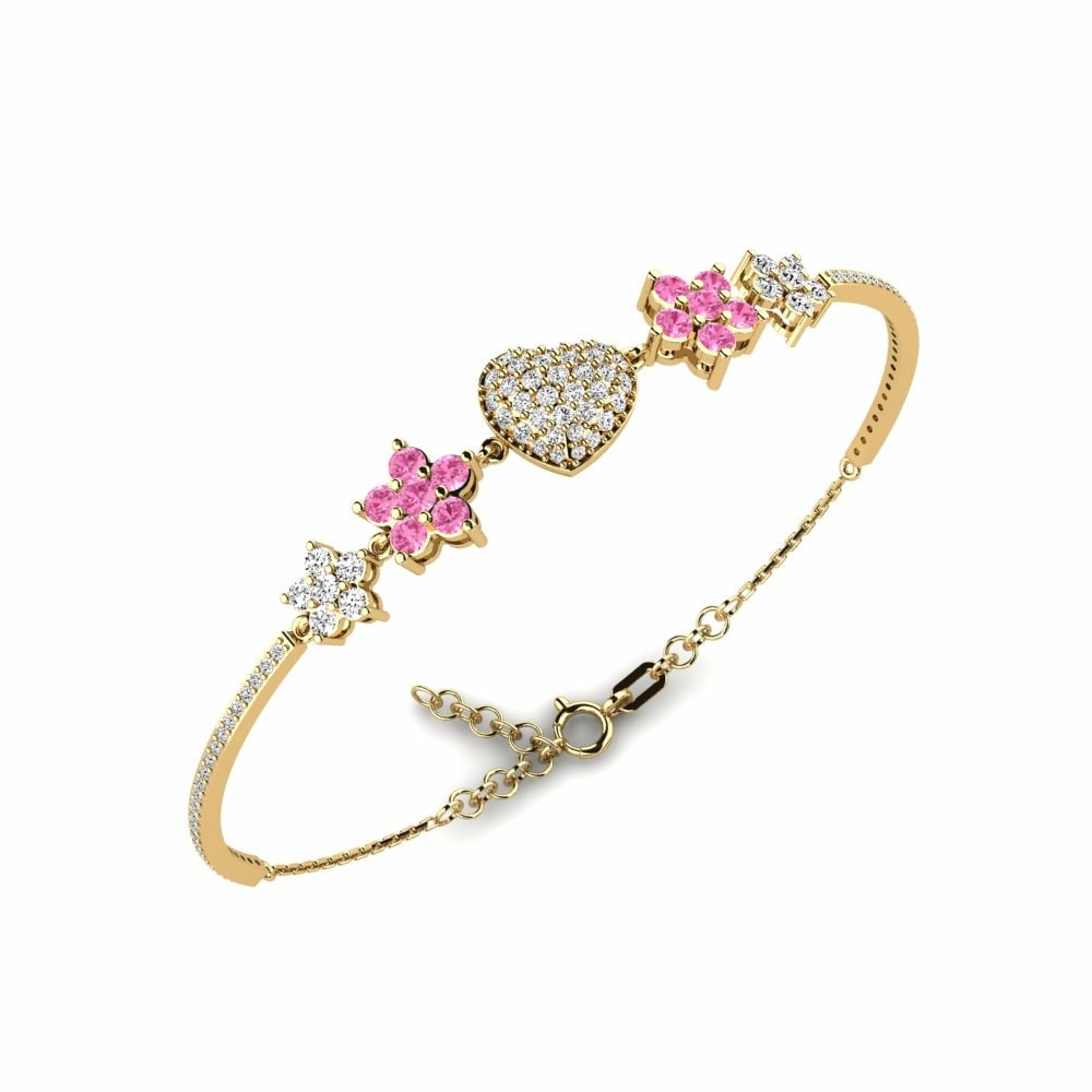 Pink Sapphire Women's Bracelet Krisette
