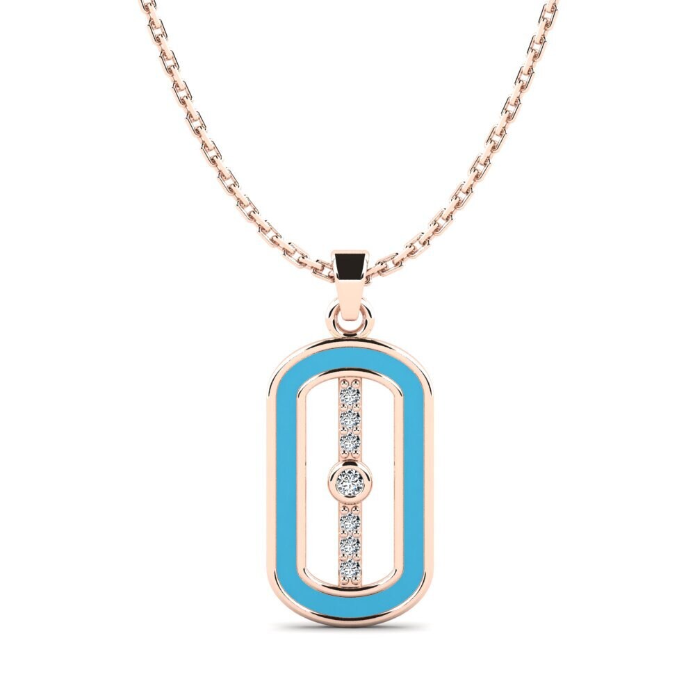 14ct Rose Gold Women's Pendant Kriston