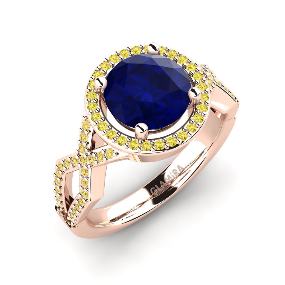 18ct Rose Gold Engagement Ring Krizelle