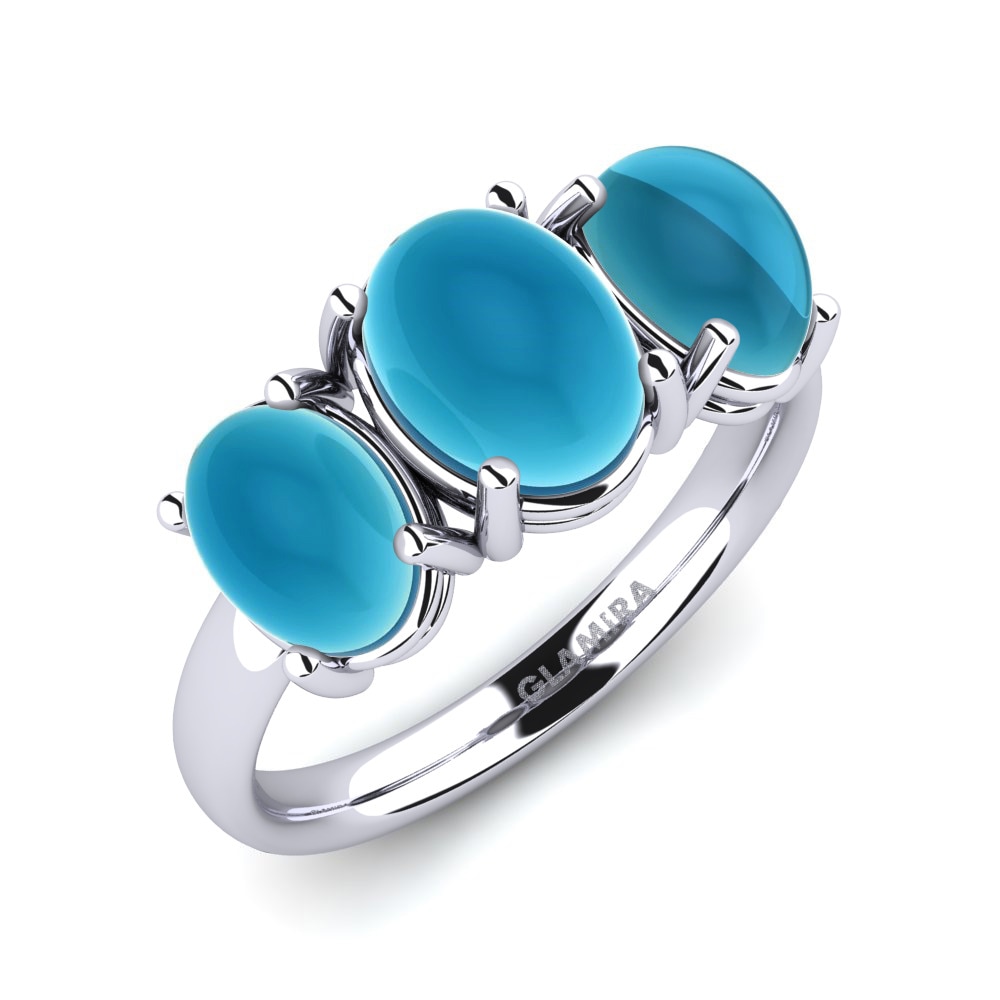 Blue Topaz Ring Krystaleen