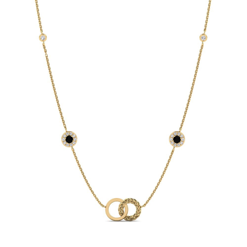 Black Diamond Women's Necklace Kukosha