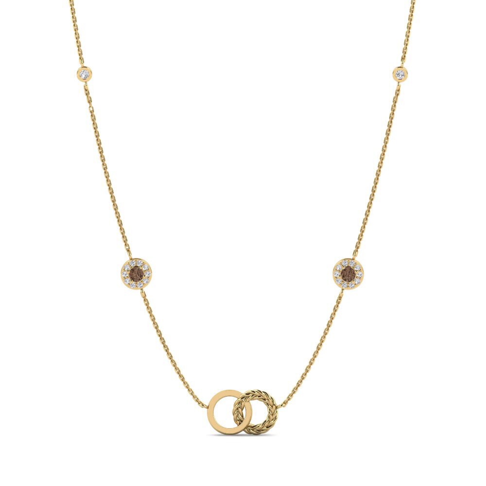 Smoky Quartz Women's Necklace Kukosha