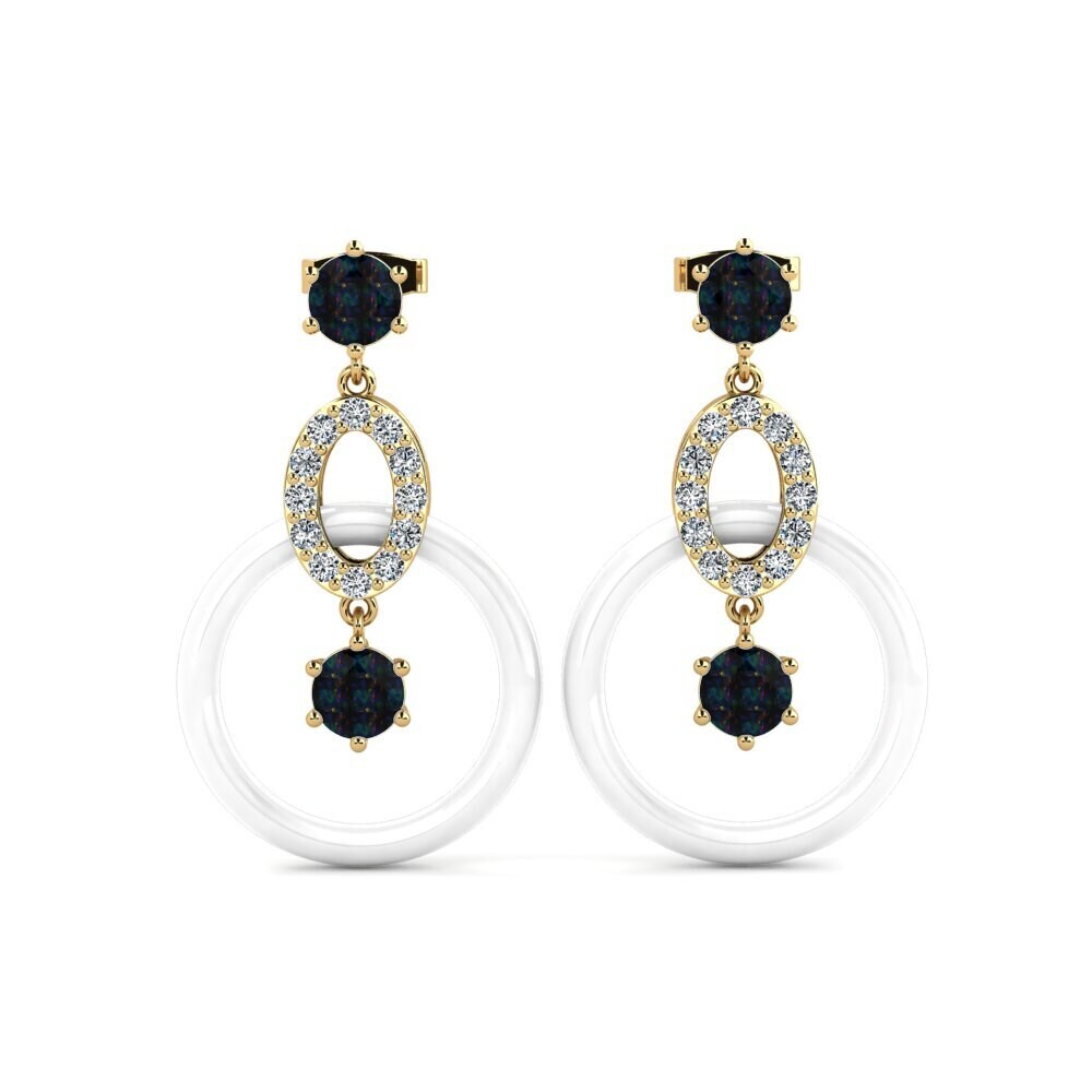 Black Opal Women's Earring Kulp