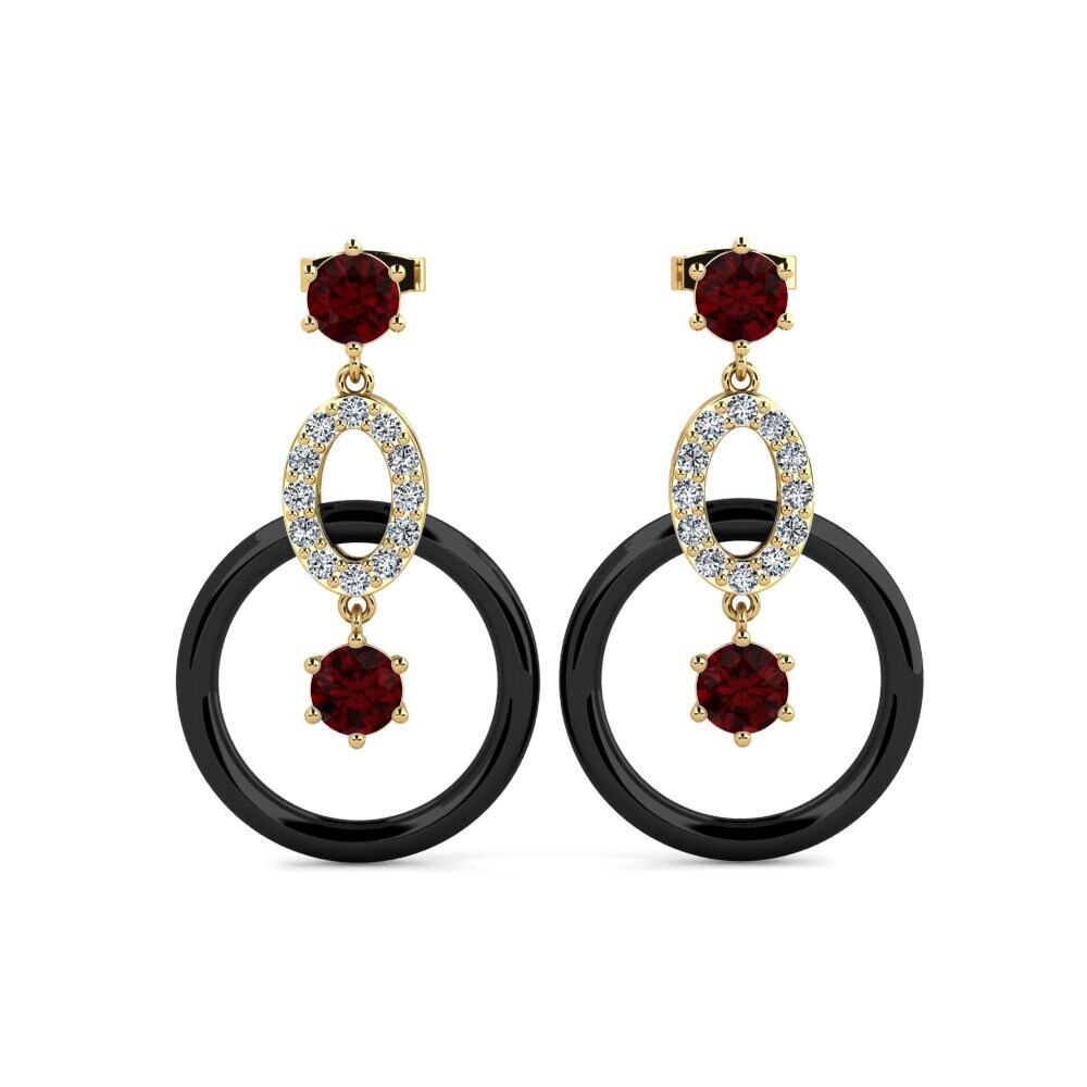 Garnet Women's Earring Kulp
