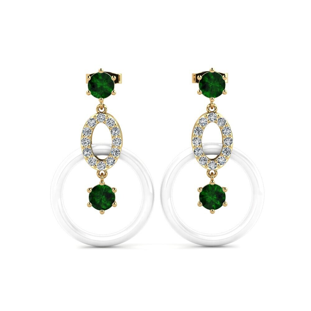 Green Tourmaline Women's Earring Kulp