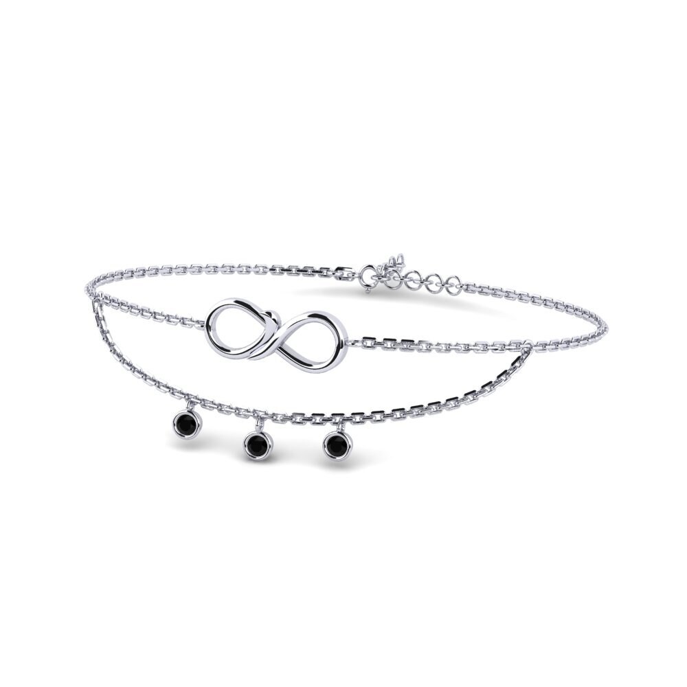 Black Sapphire Women's Bracelet Kumen