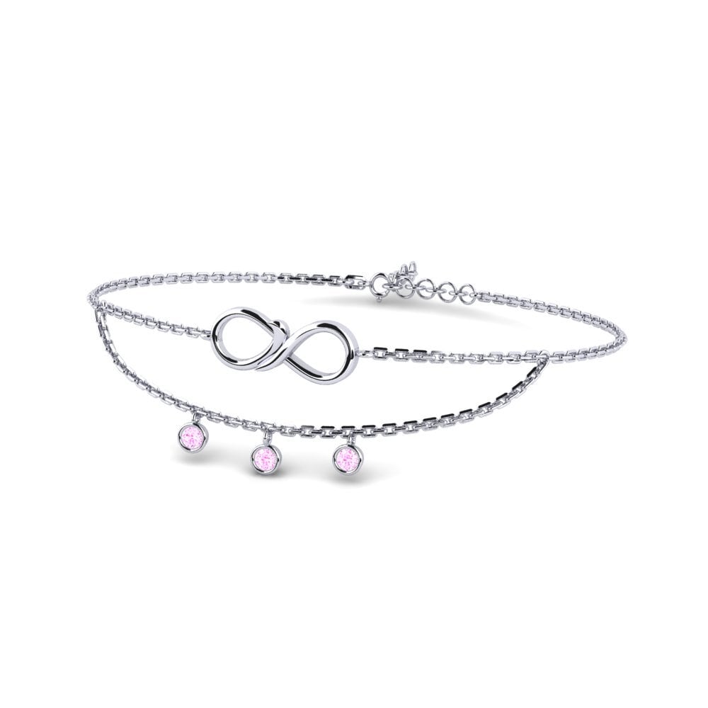 Pink Sapphire Women's Bracelet Kumen