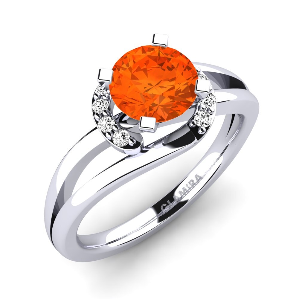 Vuur-Opal Verlovingsring Kylie 1.0 crt